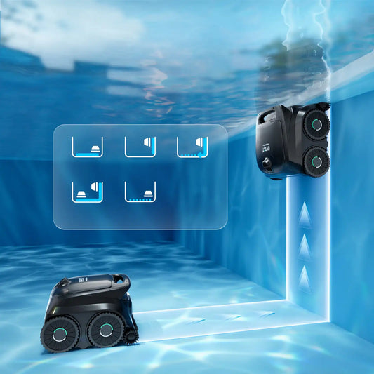 WYBOT B1 Limpiador robótico inteligente con limpieza total y de bordes