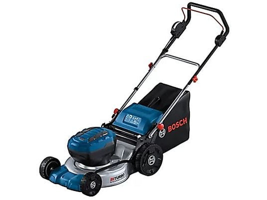 Cortacésped - GRA 18V2-46 BOSCH, Negro, Azul, Metálico