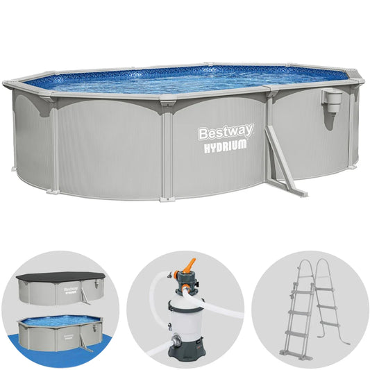 Piscina Ovalada Bestway Hydrium 56586 - 500 x 360 x 120 cm