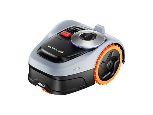 Cortacésped - Navimow i206E AWD, Xero‑Turn™, 600 m², Cámara RGB, IP66, Seguimiento GPS, Altura de corte: 2-6 cm, Gris