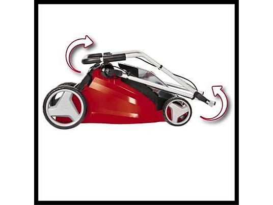Cortacésped - GE-CM 43 Li M Kit EINHELL, Negro, Gris, Rojo