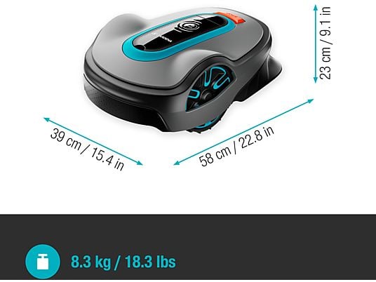 Cortacésped - GARDENA smart SILENO life