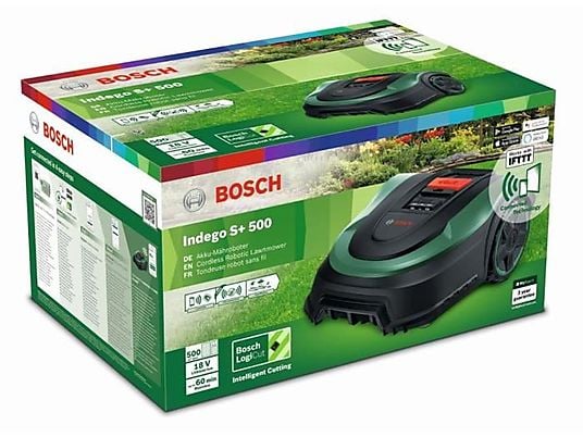 Robot cortacésped - BOSCH HOME AND GARDEN Indego S+ 500