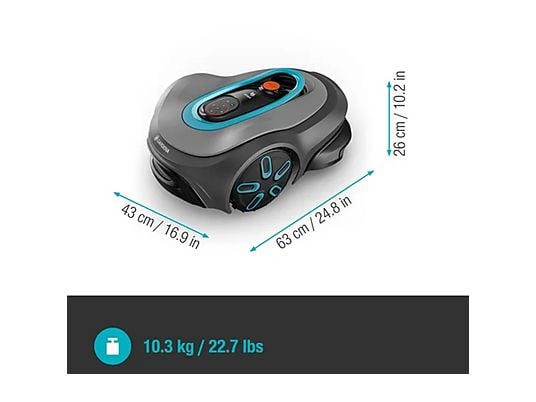Robot cortacésped - GARDENA Smart SILENO Max 1200 m²