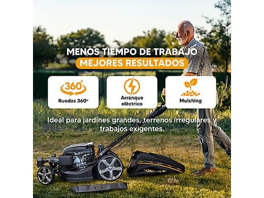 Cortacésped - KP-KCC51E-SPZ KOMPAK, Negro