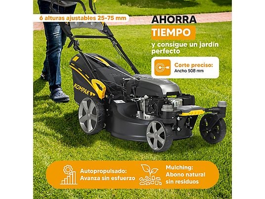 Cortacésped - KP-KCC51E-SPZ KOMPAK, Negro