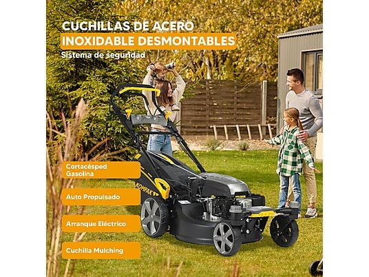 Cortacésped - KP-KCC51E-SPZ KOMPAK, Negro