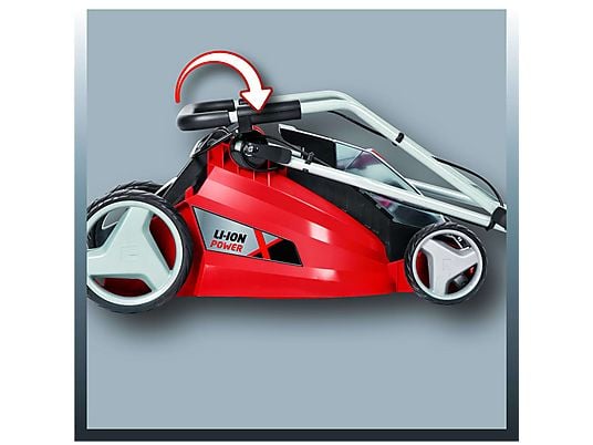 Cortacésped - GE-CM 43 Li M Kit EINHELL, Negro, Gris, Rojo