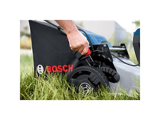 Cortacésped - GRA 18V2-46 BOSCH, Negro, Azul, Metálico