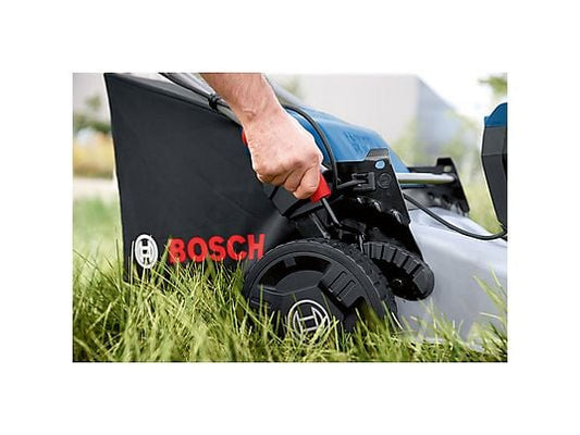 Cortacésped - GRA 18V2-46 BOSCH, Negro, Azul, Metálico