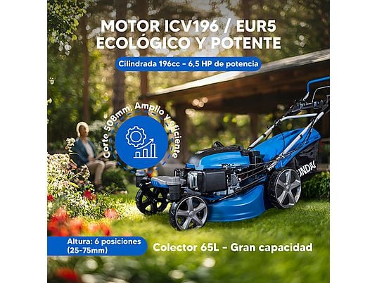 Cortacésped - HYM51SPE-ZT HYUNDAI POWER PRODUCTS, Azul