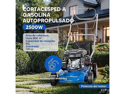 Cortacésped - HYM42SP HYUNDAI POWER PRODUCTS, Azul