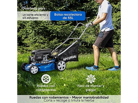 Cortacésped - HYM42SP HYUNDAI POWER PRODUCTS, Azul