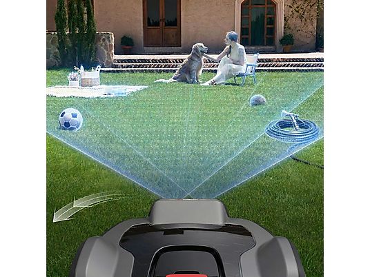 Robot cortacésped - ViAX 300 MOVA, Gris