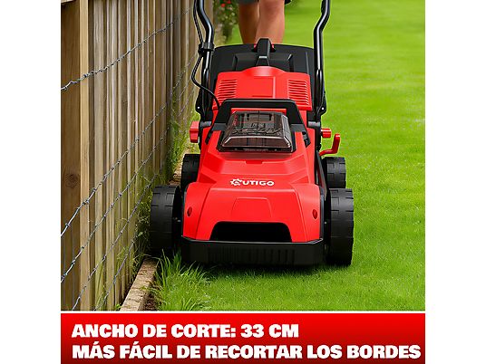 Cortacésped - CLM3381 OUTIGO, rojo