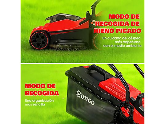 Cortacésped - CLM3381 OUTIGO, rojo