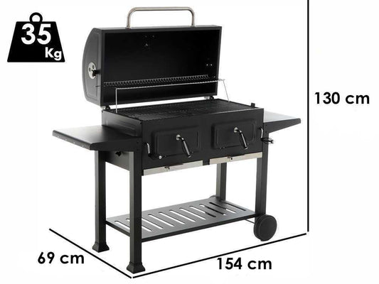 Barbacoa de carbón MAXI formato RoyalFood CB 3500 XL