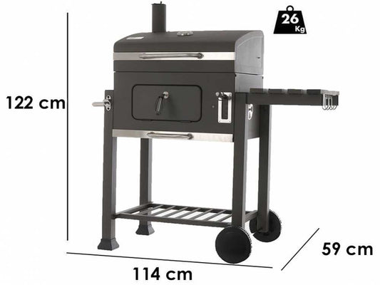 Barbacoa de carbón Royal Food CB2400 Medium