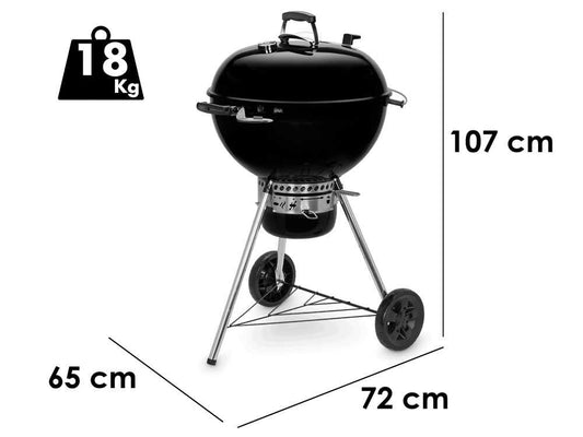 Barbacoa de carbón Weber Master Touch GBS E-5750 BLK
