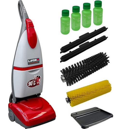 Fregadora de suelos Lavor Pro Crystal Clean -  3 en 1: lava, Seca y Aspira - 1000W
