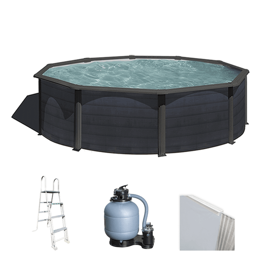 Piscina Desmontable de acero Gre Kea Redonda Ø460 x 120 cm