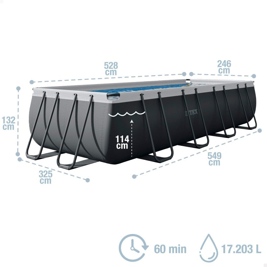 Piscina desmontable rectangular Ultra XTR Frame 5,5 metros
